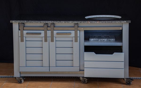 Kamado table “Solid Pine Pix7016 / SL system160" - Image 10