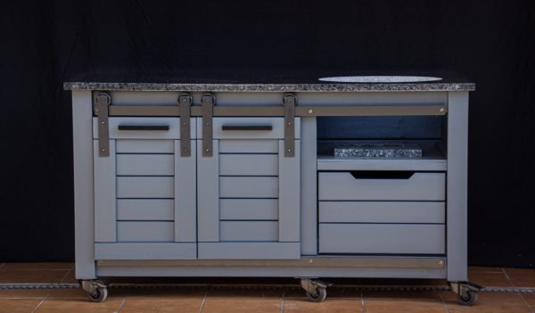 Kamado table “Solid Pine Pix7016 / SL system160"