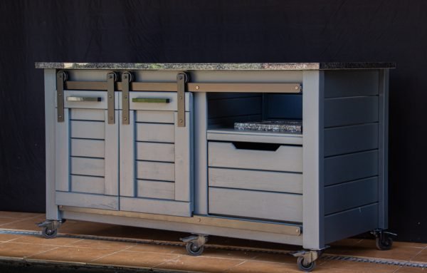 Kamado table “Solid Pine Pix7016 / SL system160" - Image 2