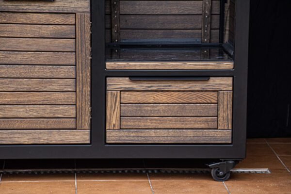 Kamado table "Oak CH /9005" - Image 8