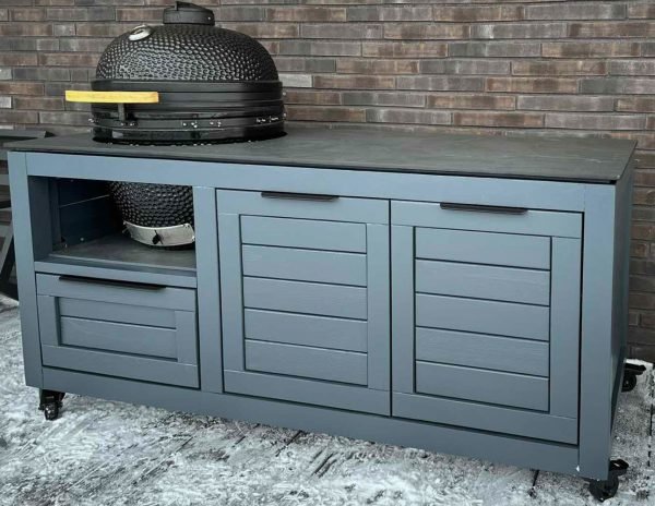 Kamado table "Solid Pine Pix7016" - Image 8