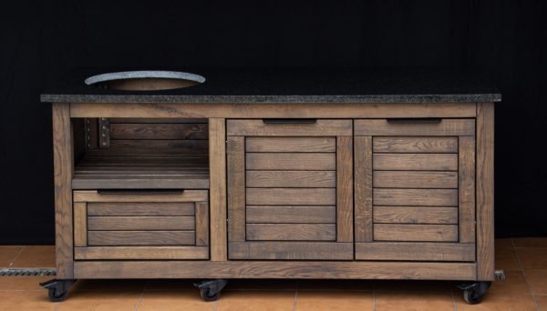 Kamado table "Solid Oak CH" - Image 2