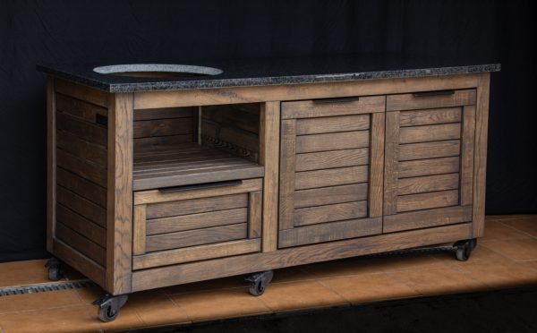 Kamado table "Solid Oak CH" - Image 25