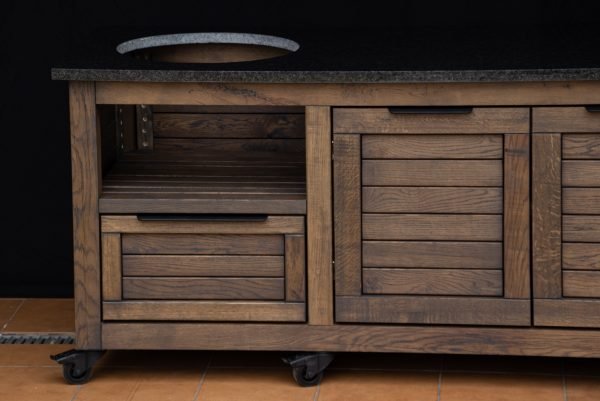 Kamado table "Solid Oak CH" - Image 3