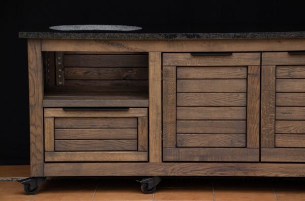 Kamado table "Solid Oak CH" - Image 7