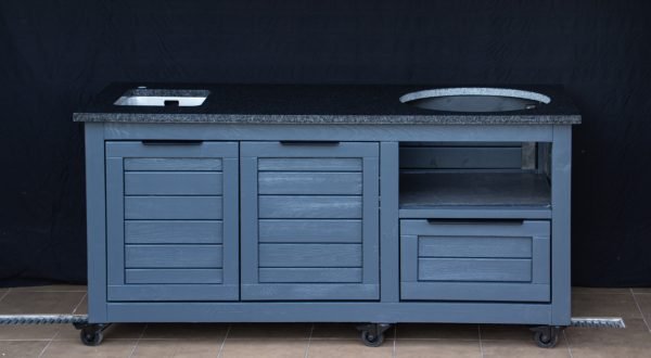 Kamado table "Solid Pine Pix7016" - Image 9