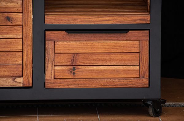 Kamado table "Teak Soko /9005" - Image 6