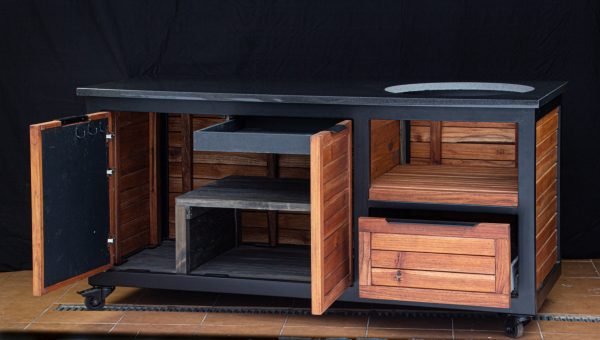 Kamado table "Teak Soko /9005" - Image 11