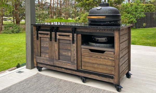 Kamado stalas "Solid Ash CH / SL system160"
