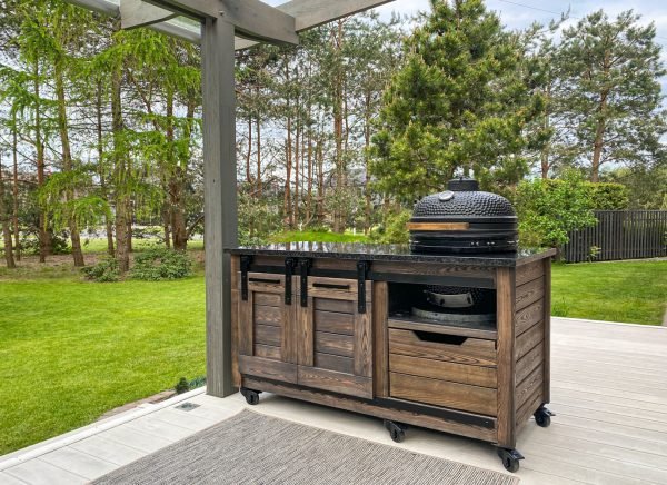Kamado stalas "Solid Ash CH / SL system160" - Image 6
