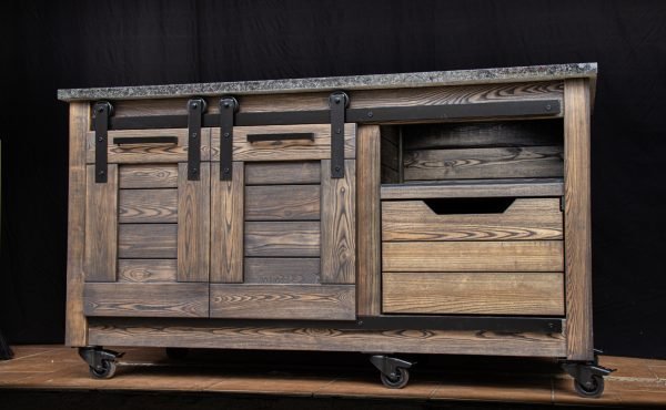 Kamado stalas "Solid Ash CH / SL system160" - Image 10