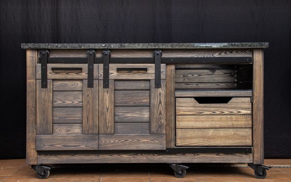 Kamado stalas "Solid Ash CH / SL system160" - Image 9