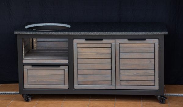 Kamado table "Teak DF /9005" - Image 2