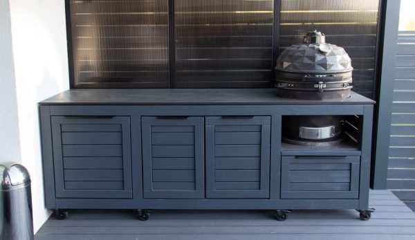 Kamado table "Solid Pine Pin7016 / L240"