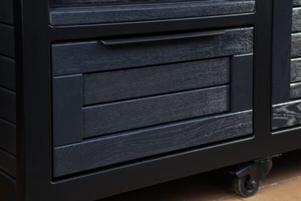 Kamado table "Black Oak /9005" - Image 9