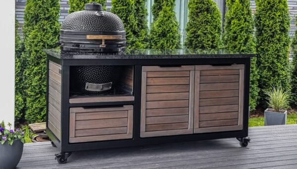 Kamado table "Teak DF /9005" - Image 3