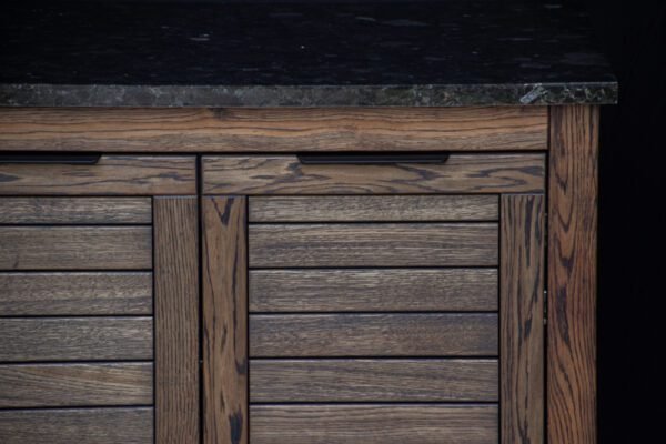 Kamado table "Solid Oak - Black-S" - Image 24