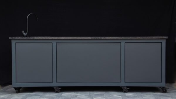 Kamado table "Oak-grey/7016" - Image 3