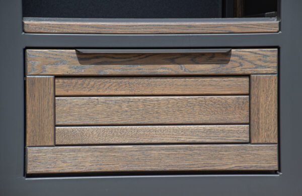 Kamado table "Oak Clear-grey/7016" - Image 45