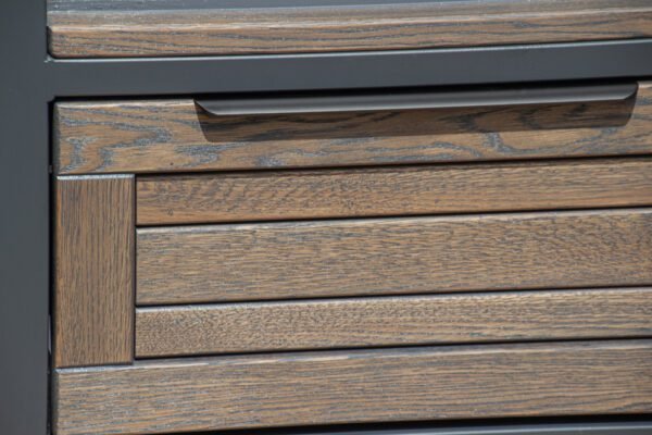 Kamado table "Oak Clear-grey/7016" - Image 47