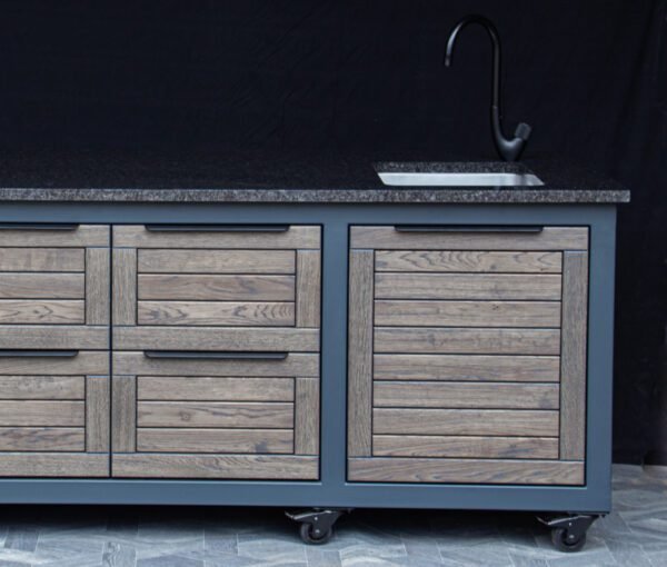 Kamado table "Oak-grey/7016" - Image 40