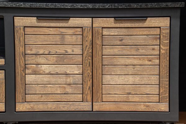 Kamado table "180 - Oak black/9005" - Image 18
