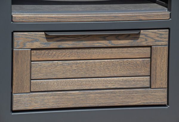 Kamado table "Oak Clear-grey/7016" - Image 48
