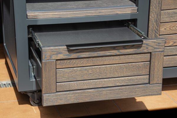Kamado table "Oak Clear-grey/7016" - Image 51