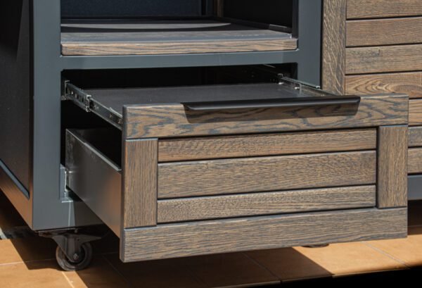 Kamado table "Oak Clear-grey/7016" - Image 52