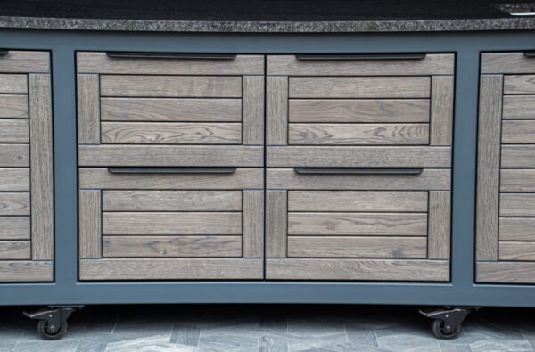 Kamado table "Oak-grey/7016" - Image 43