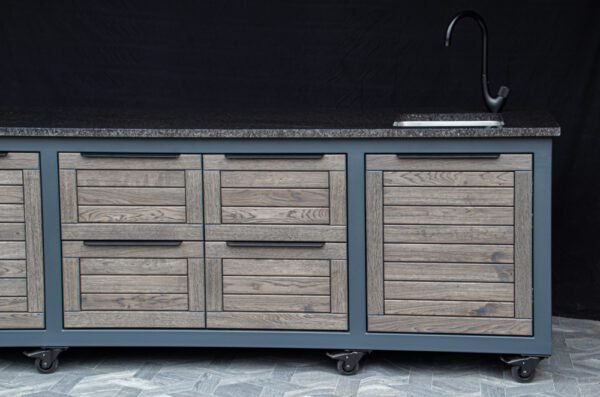 Kamado table "Oak-grey/7016" - Image 44