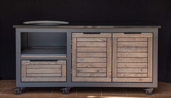 Kamado table "Oak Clear-grey/7016" - Image 55