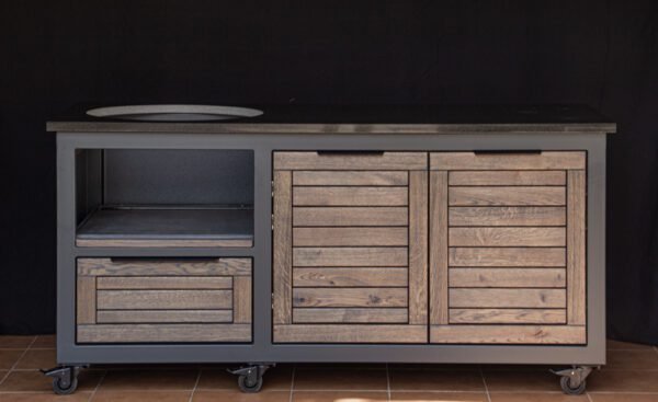 Kamado table "Oak Clear-grey/7016" - Image 56