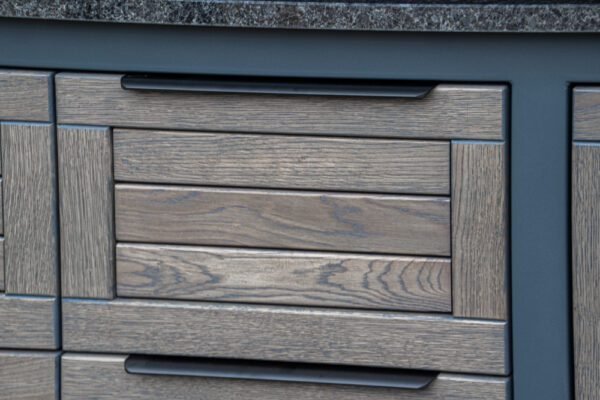 Kamado table "Oak-grey/7016" - Image 10