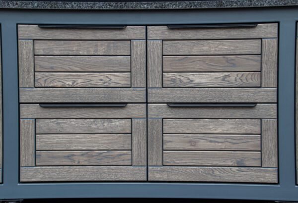 Kamado table "Oak-grey/7016" - Image 8
