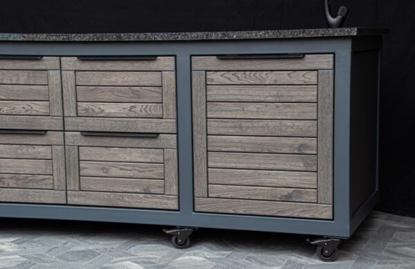 Kamado table "Oak-grey/7016" - Image 53
