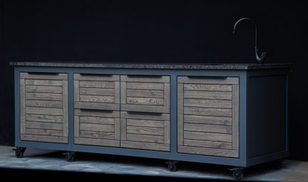 Kamado table "Oak-grey/7016" - Image 58
