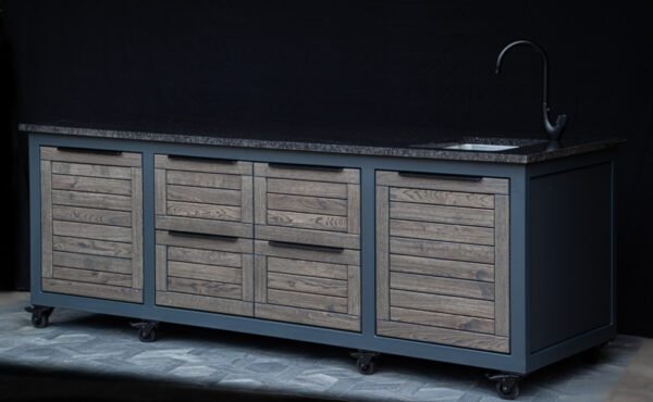 Kamado table "Oak-grey/7016" - Image 59