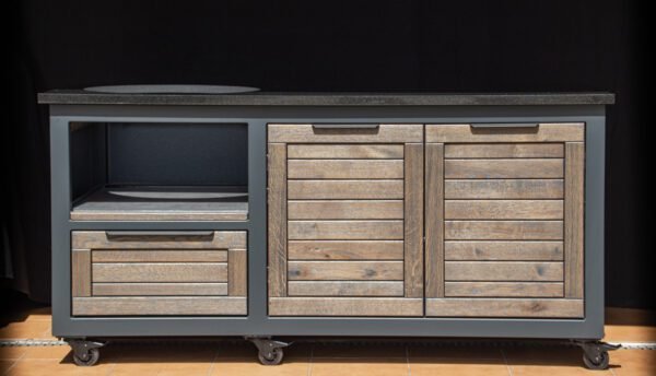 Kamado table "Oak Clear-grey/7016" - Image 40