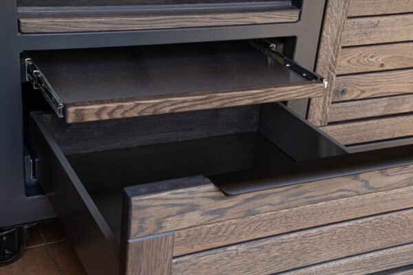 Kamado table "Oak Clear-grey/7016" - Image 71