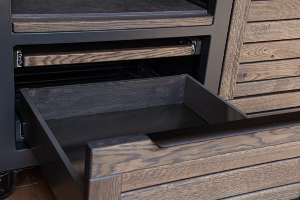 Kamado table "Oak Clear-grey/7016" - Image 72