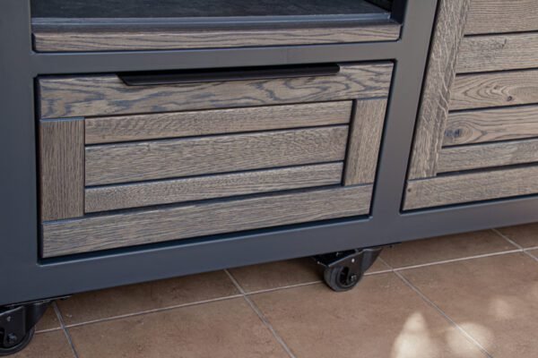 Kamado table "Oak Clear-grey/7016" - Image 73