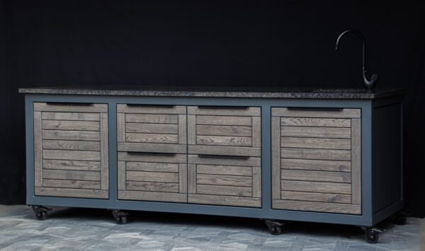 Kamado table "Oak-grey/7016" - Image 29