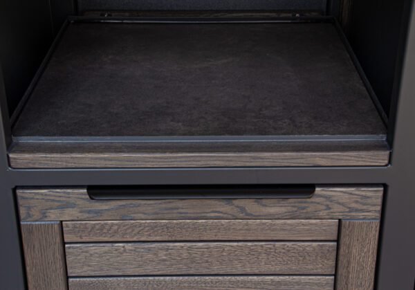 Kamado table "Oak Clear-grey/7016" - Image 75