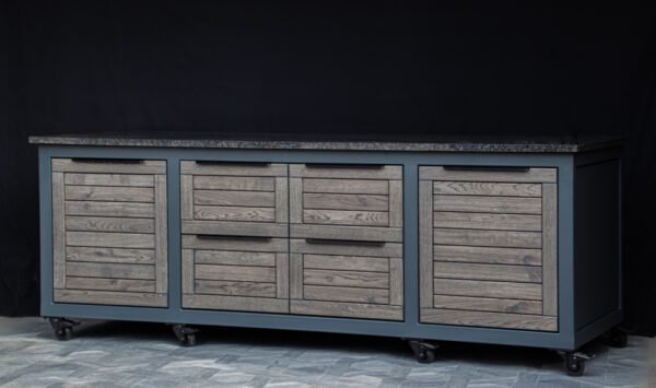 Kamado table "Oak-grey/7016" - Image 30