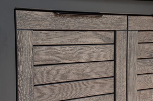 Kamado table "Oak Clear-grey/7016" - Image 7
