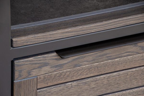 Kamado table "Oak Clear-grey/7016" - Image 80