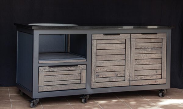 Kamado table "Oak Clear-grey/7016" - Image 81