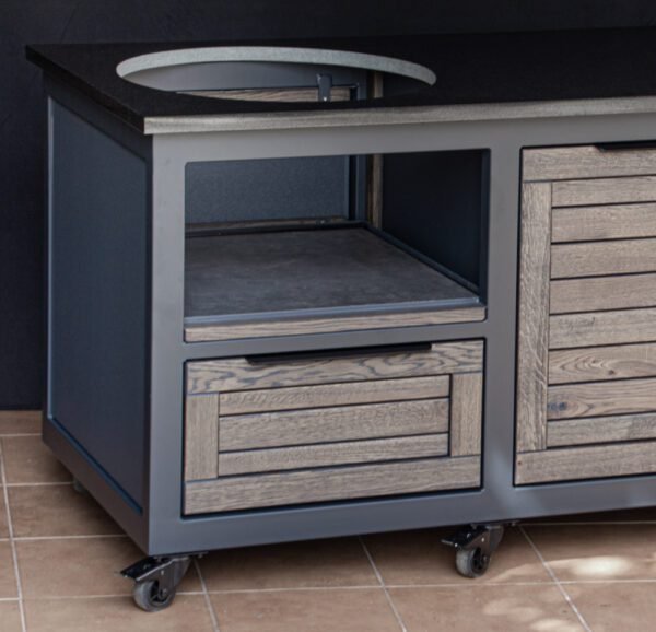 Kamado table "Oak Clear-grey/7016" - Image 83