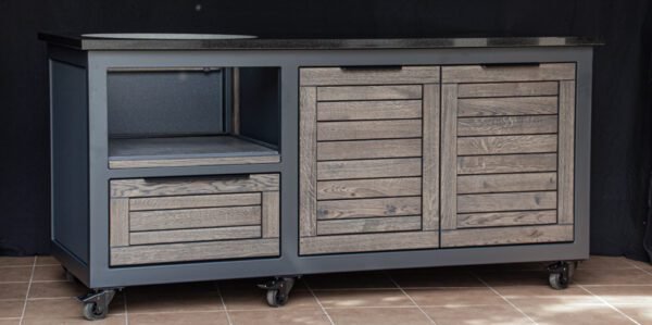Kamado table "Oak Clear-grey/7016" - Image 84